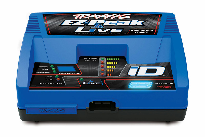 Traxxas 2971 Indoor battery charger Black,Blue
