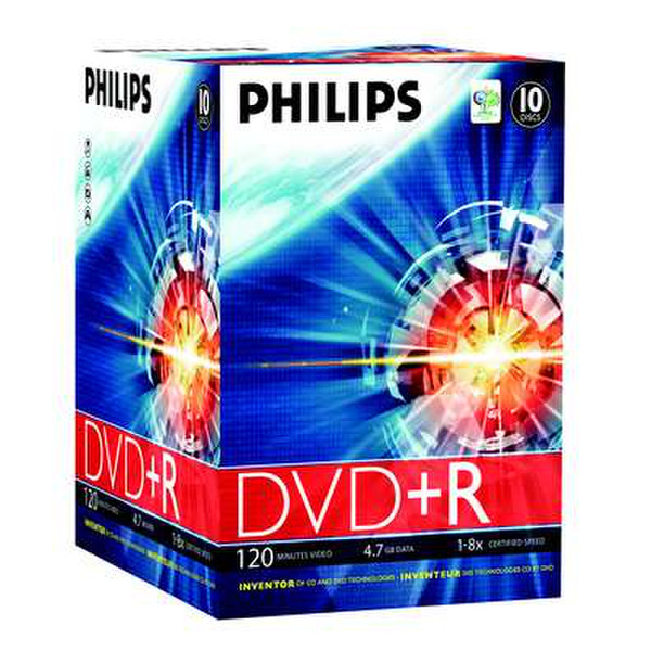 Philips 4.7GB / 120min 8 x DVD+R 4.7GB