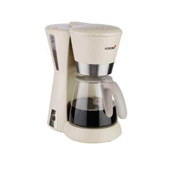 Korona 10205 Freestanding Semi-auto Drip coffee maker 1.25L 10cups Grey coffee maker