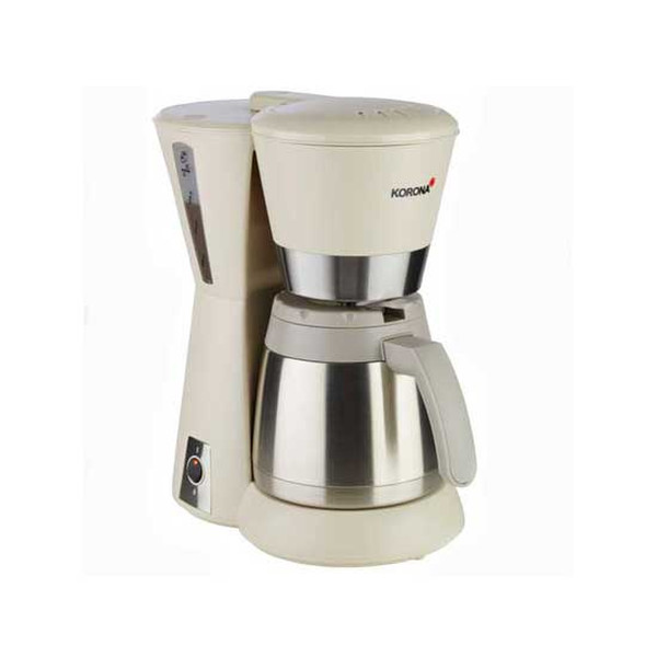 Korona 10225 Freestanding Semi-auto Drip coffee maker 1L 8cups Grey coffee maker