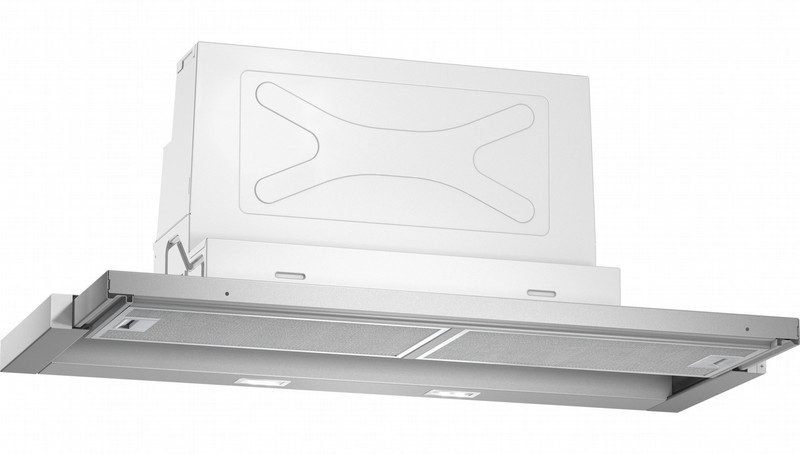 Neff DED4952X Built-in cooker hood 740m³/h A Metallisch, Silber Dunstabzugshaube