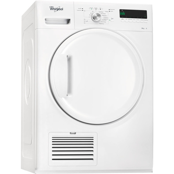 Whirlpool DDLX 80110 Отдельностоящий Фронтальная загрузка 8кг B Белый