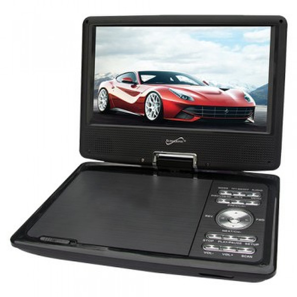 Supersonic SC-259A Portable DVD player Cabrio 9Zoll 480 x 234Pixel Schwarz Tragbarer DVD-/Blu-Ray-Player