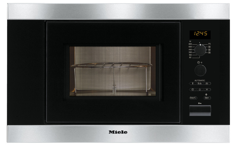 Miele M8161 Встроенный 17л 800Вт Черный микроволновая печь