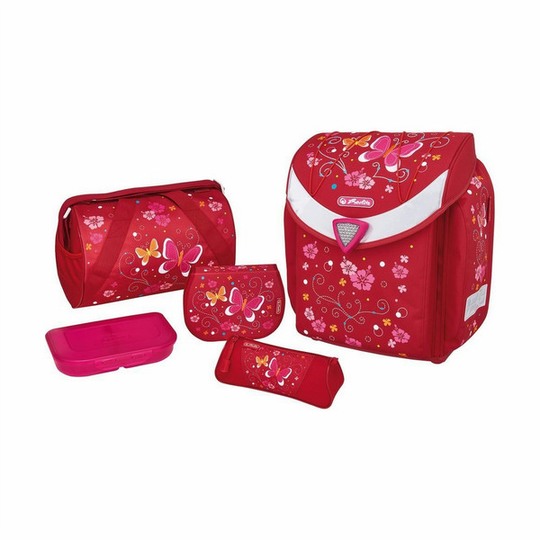 Herlitz Flexi Plus Butterfly Girl Polyester Multicolour school bag set
