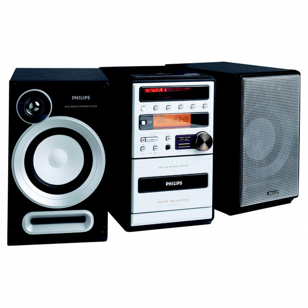 Philips MC-220/25 Micro set 40Вт Черный, Белый