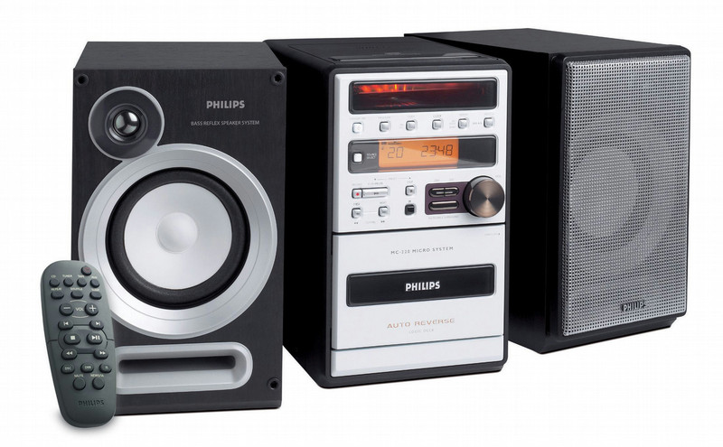 Philips MC-220/22 Micro set 40Вт Черный, Белый