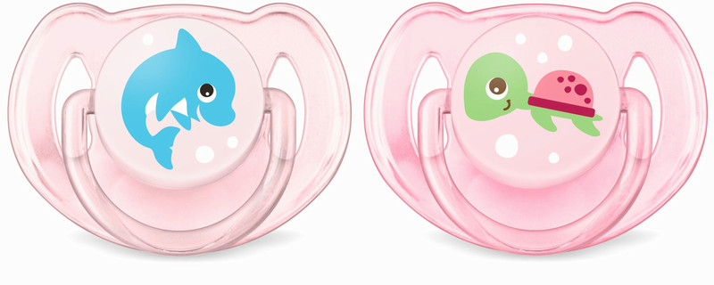 Philips AVENT SCF169/38 Classic baby pacifier Silicone Pink baby pacifier