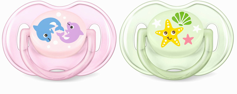 Philips AVENT SCF169/36 Classic baby pacifier Silicone Multicolour baby pacifier