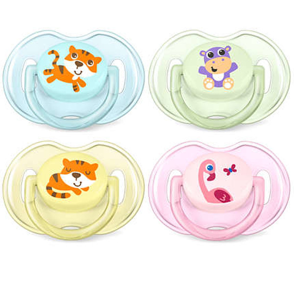 Philips AVENT SCF169/23 Classic baby pacifier Orthodontic Silicone Multicolour baby pacifier
