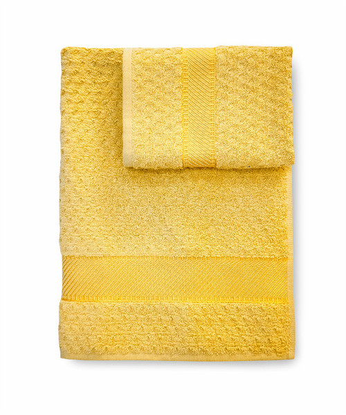 Caleffi 51736 Bath towel Cotton Yellow 2pc(s) bath towel