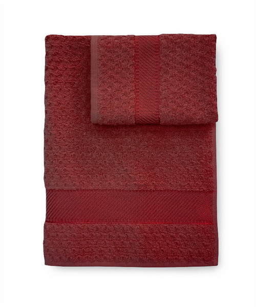 Caleffi 63991 Bath towel 40 x 60cm Red 2pc(s) bath towel
