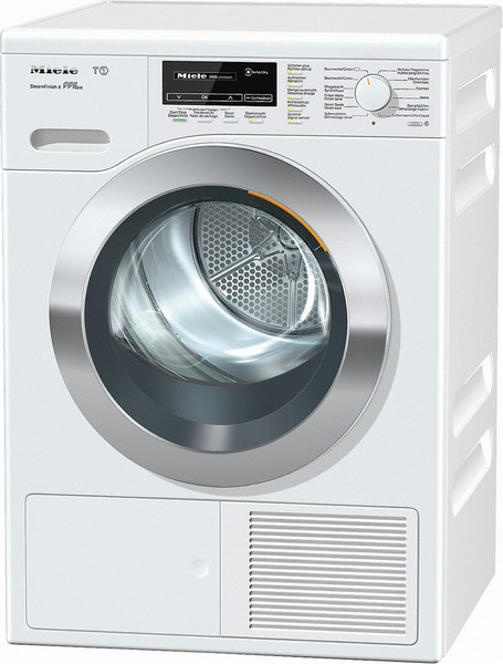 Miele TKG 800-40 CH g Freistehend Frontlader 8kg A+++ Chrom, Weiß