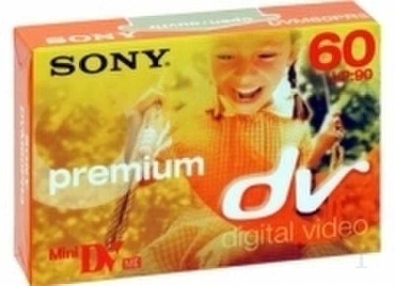 Sony DVM60PR MiniDV blank video tape