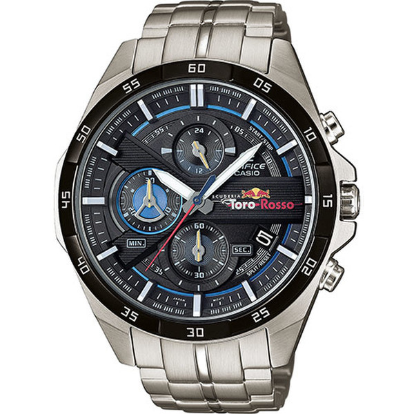 Casio EFR-556TR-1AER Armbanduhr Männlich Quarz Schwarz, Edelstahl Uhr