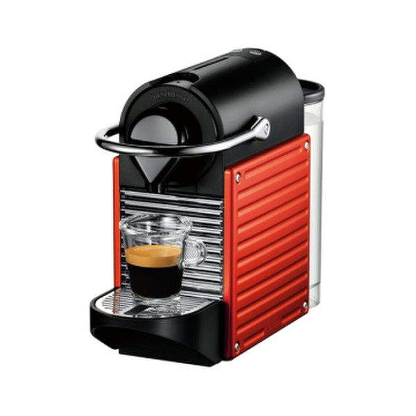 Krups Nespresso PIXIE Отдельностоящий Semi-auto Espresso machine 0.7л Черный, Хром, Оранжевый