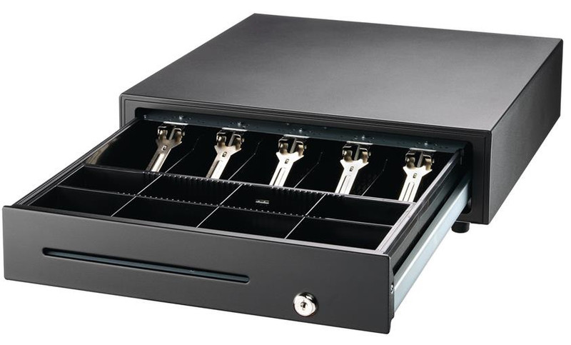 MMF POS Aptus II Acrylonitrile butadiene styrene (ABS),Metal Black cash box tray