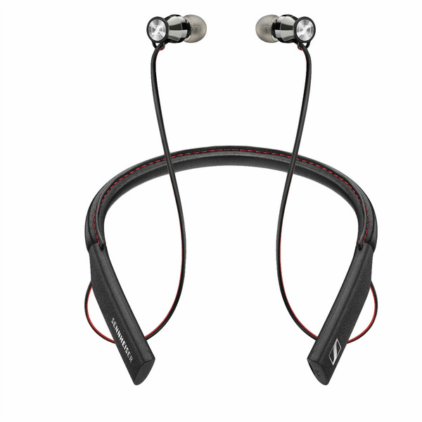 Sennheiser Momentum im Ohr, Nackenband Binaural NFC/Bluetooth Schwarz, Rot, Silber