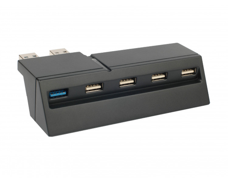 Subsonic SA5149 USB 3.0 (3.1 Gen 1) Type-A Черный хаб-разветвитель