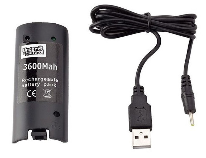Under Control Battery Pack Wii/WiiU 3600мА·ч