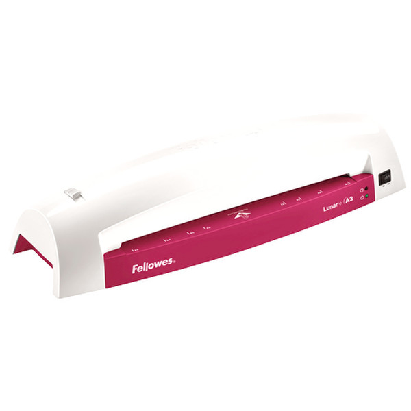 Fellowes Lunar+ Cold laminator 300mm/min Pink,White