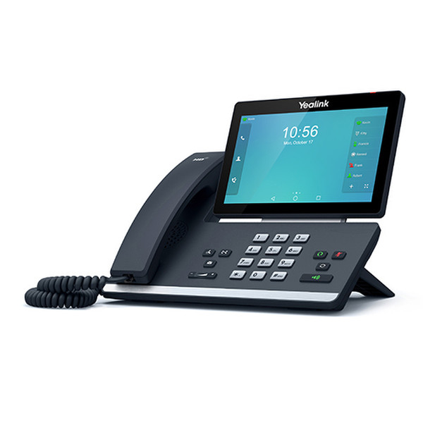 Yealink SIP-T58A Wired handset LCD Wi-Fi Black IP phone