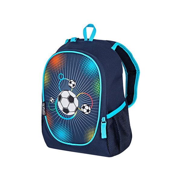Herlitz Rookie Soccer Boy School backpack Polyester Blue