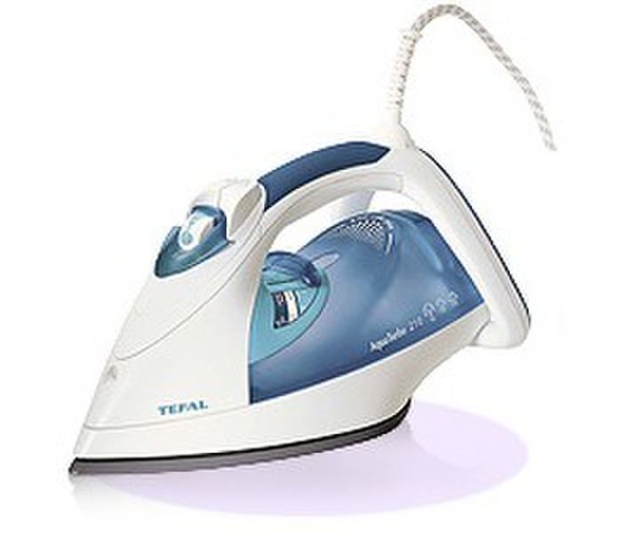 Tefal AquaTurbo 210 Steam iron Синий, Белый