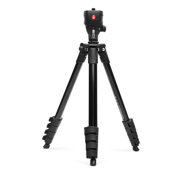 Manfrotto Compact Action Мобильный телефон 3ножка(и) Черный штатив