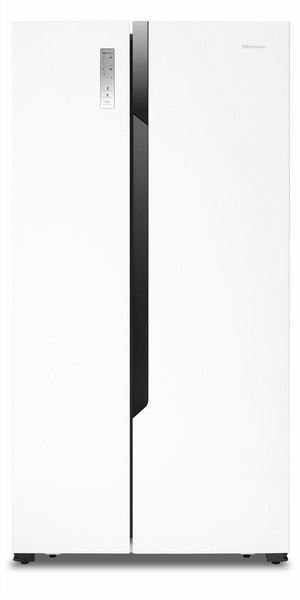 Hisense SBS 518 A+ WE Freestanding 516L A+ White side-by-side refrigerator