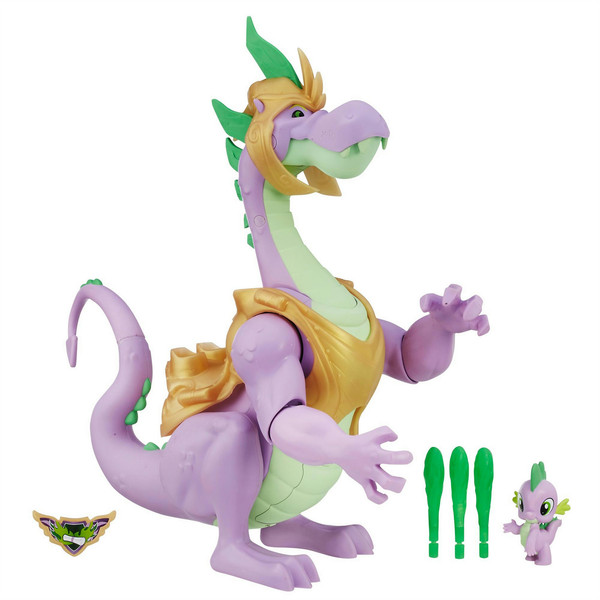 Hasbro My Little Pony Guardians Of Harmony Spike The Dragon 2pc(s) Gold,Green,Pink Boy/Girl