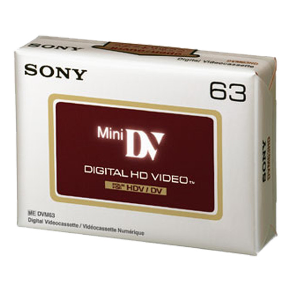 Sony DVM63HDV чистая видеокассета