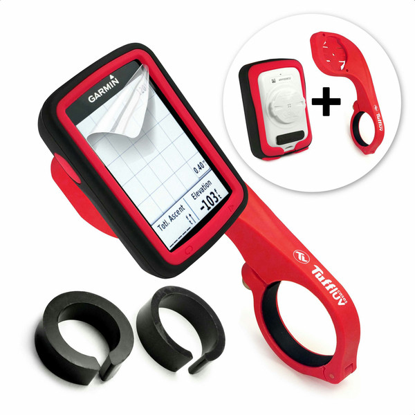 Tuff-Luv I12_47+C6_72_5055261861575 Cover Silicone Black,Red peripheral device case