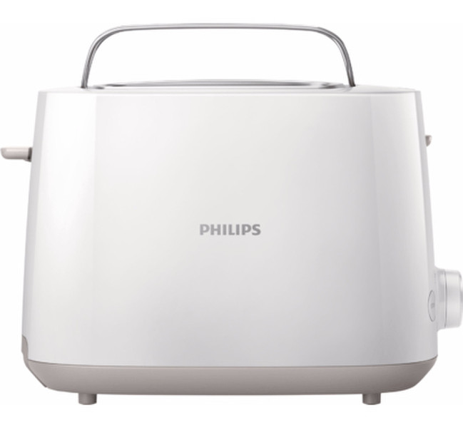 Philips Daily Collection HD2581/01 1ломтик(а) 830Вт Белый тостер