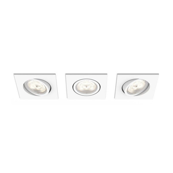 Philips myLiving 5012331P0 Для помещений Recessed lighting spot 4.5Вт Белый точечное освещение