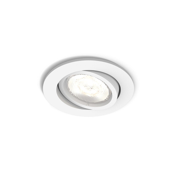 Philips myLiving 5011131P0 Для помещений Recessed lighting spot 4.5Вт Белый точечное освещение