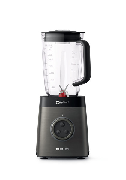 Philips Avance Collection HR3663/90 Стационарный 1400Вт Черный, Металлический блендер