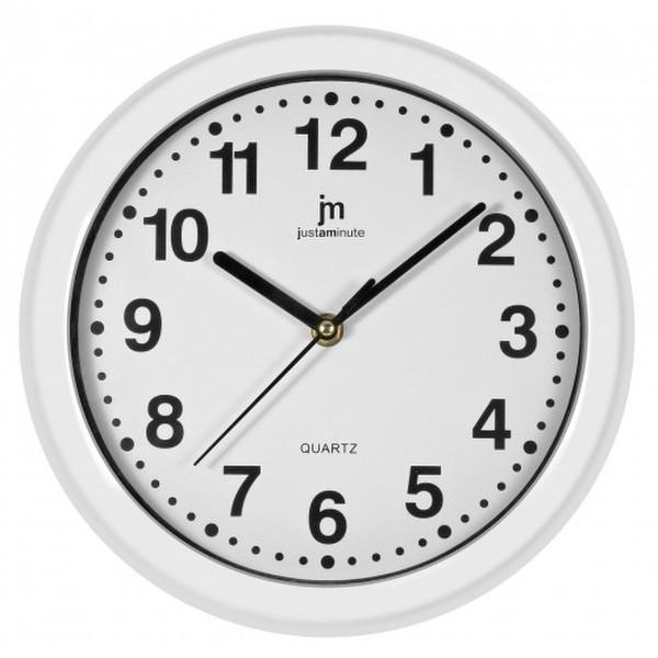 Lowell Justaminute 00710 Quartz wall clock Circle White