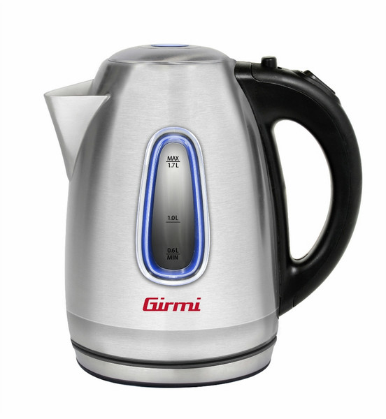 Girmi GIR0BLT30 1.7L Black,Silver 2200W electrical kettle