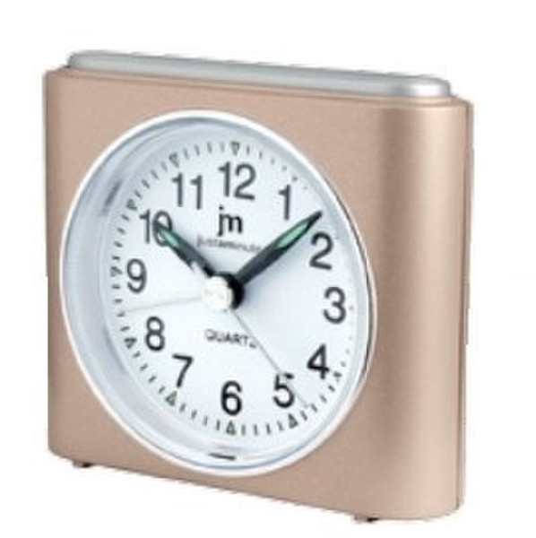 Lowell Justaminute JA7022 Quartz alarm clock Gold