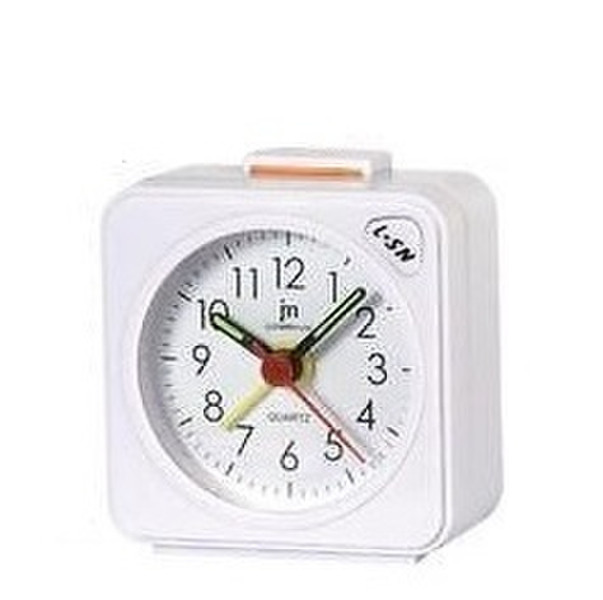 Lowell Justaminute JA7035 Quartz alarm clock White