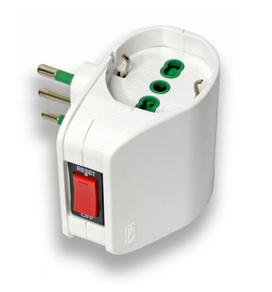 FANTON 87300 Type L (IT) Type L (IT) White power plug adapter