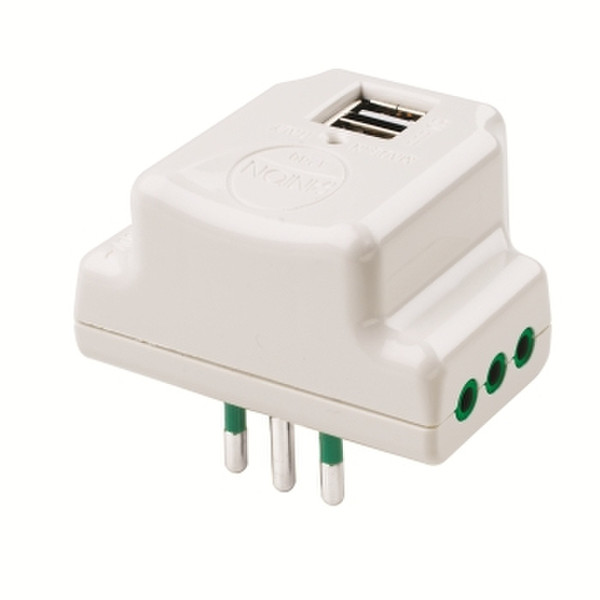 FANTON 87800 Type L (IT) Type L (IT) White power plug adapter