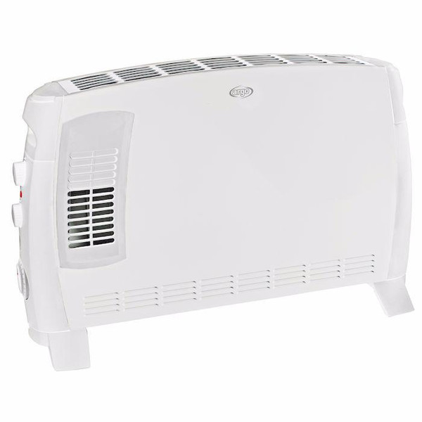 ARGO JAZZ T Indoor 2000W White Fan electric space heater