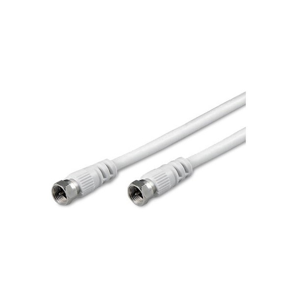 nuovaVideosuono 19/01 5m Type F White coaxial cable