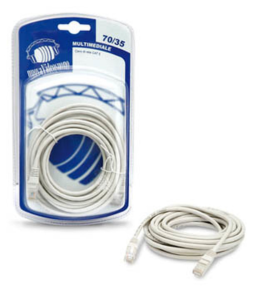 nuovaVideosuono 70/35 5m Cat5 White networking cable