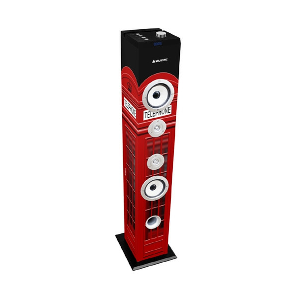 New Majestic TS-85 BT USB SD AX 60W Black,Red loudspeaker