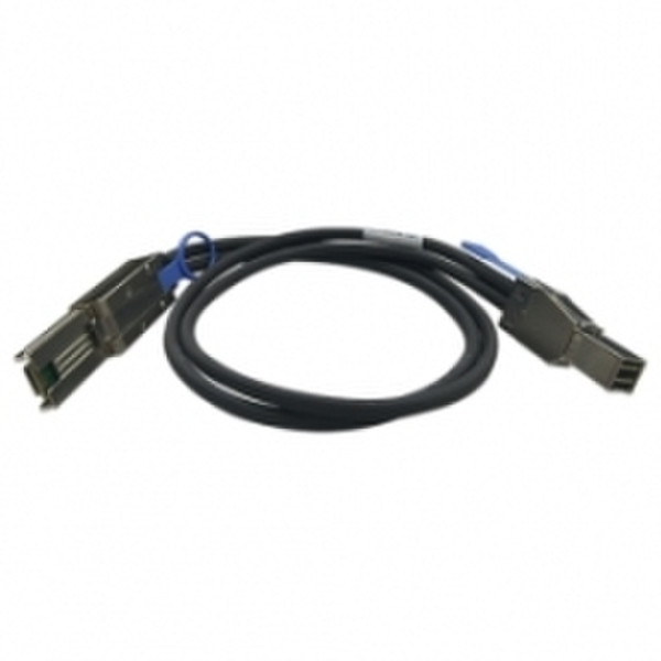 QNAP CAB-SAS20M-8644-8088 2м Черный Serial Attached SCSI (SAS) кабель