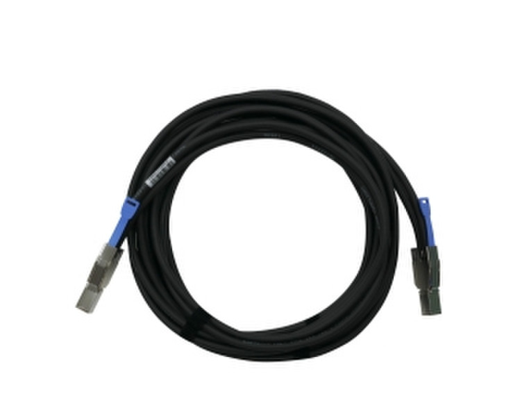 QNAP CAB-SAS30M-8644 3м Черный Serial Attached SCSI (SAS) кабель