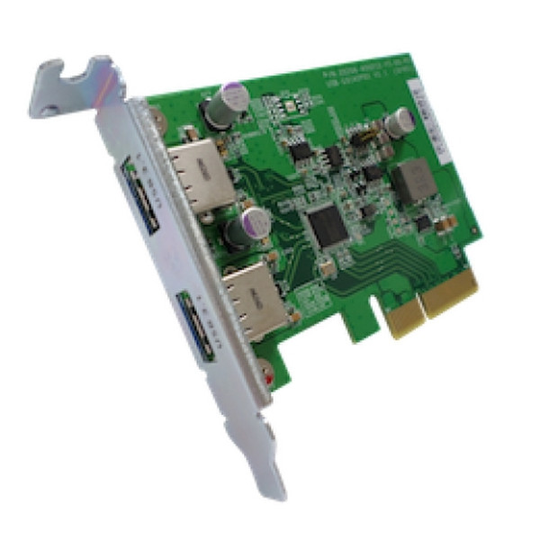 QNAP USB-U31A2P01 Eingebaut USB 3.1 Schnittstellenkarte/Adapter
